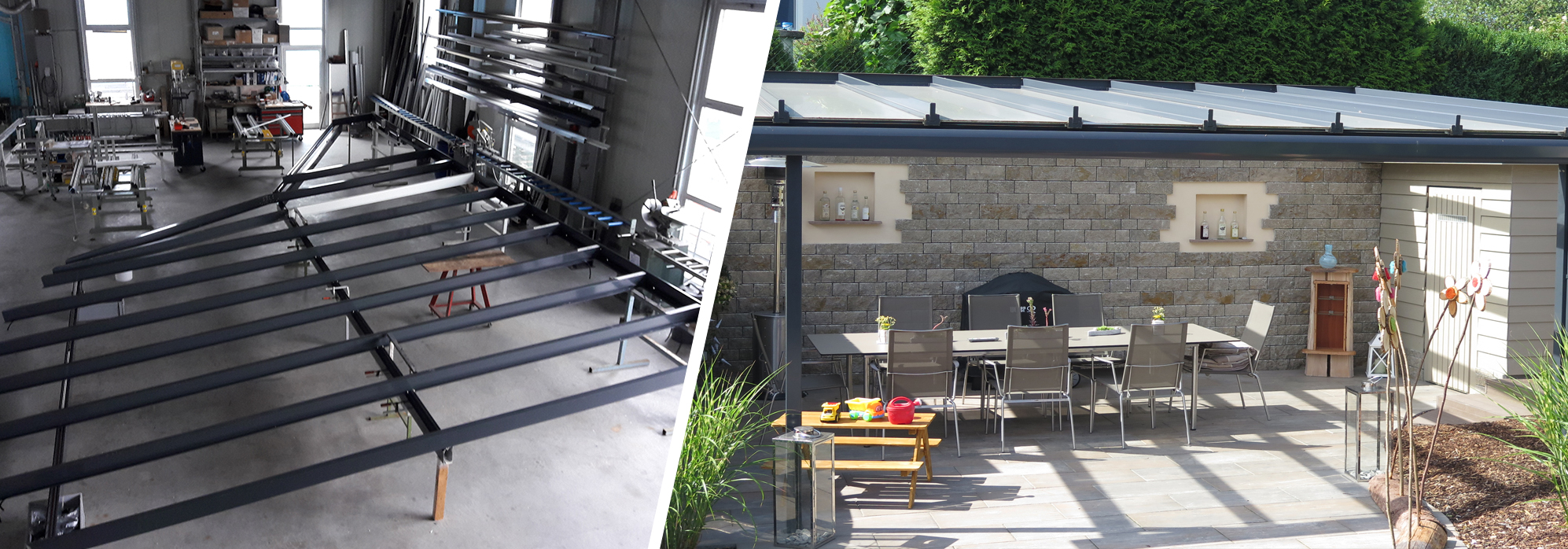 Werkstatt und Produktion Hornung Metallbau